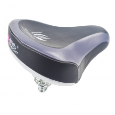 恒驰406AF-1A白壳白簧电动车鞍座