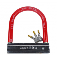 安邦823短连摩托车锁