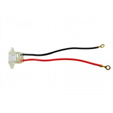 电源线【透明头防水二线充电口】