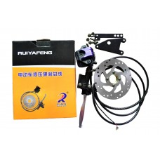 恒诚电动车液压80碟刹总成