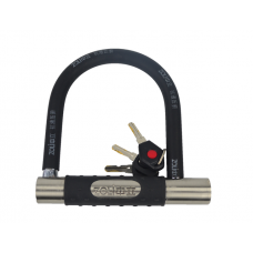 中立锁王82909拉丝圆管 短连体摩托车锁