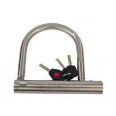 中立82915拉丝 短连圆管电动车锁