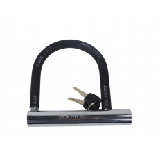 中立82915A带胶皮 短连圆管电动车锁