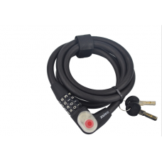 中立87605N 12*180 四位密码+钥匙彩色条形锁