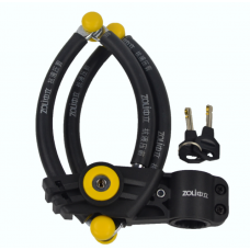 中立89807 大四折自行车锁