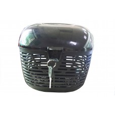 甲壳虫带盖带锁胶蓝