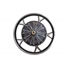 锡友18寸*205铝一体轮电机  48/60V350W涨刹电机