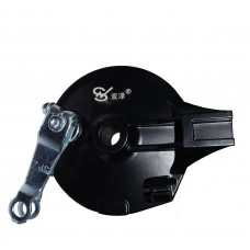 福泽五星铝110雅迪防水卡槽后鼓刹16孔